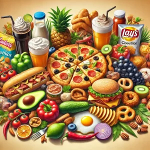 Most popular foods in California USA
